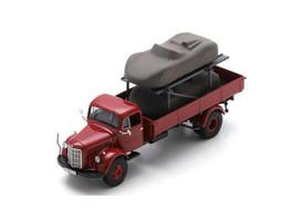 PRE-ORD3R Schuco Modeliukas 1/43 Mercedes Benz L3500 Porsche-Renndienst + Porsche 718 RS, various