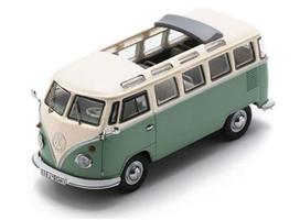 Schuco Modeliukas 1/43 Volkswagen T1 Samba, green/beige