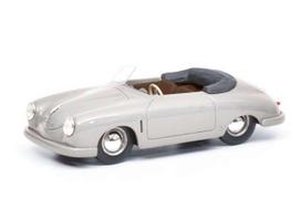 PRE-ORD3R Schuco Modeliukas 1/43 Porsche 356 convertible Gmund *Resin series*, silver