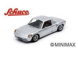 Schuco Modeliukas 1/43 1972 Porsche 916 (chassis n12), silver
