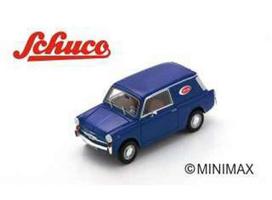 PRE-ORD3R Schuco Modeliukas 1/43 1965 Autobianchi Bianchina Furgoncino, blue