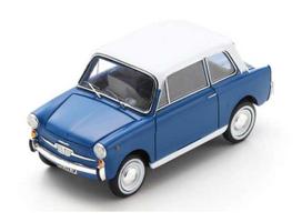 PRE-ORD3R Schuco Modeliukas 1/43 1962 Autobianchi Bianchina Berlina Coupe, blue/white