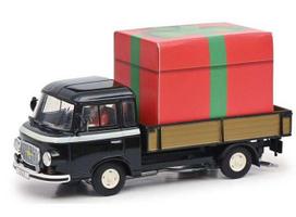 Schuco Modeliukas 1/43 Barkas B1000 Christmas 2021, black/red/green