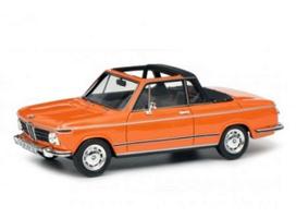 PRE-ORD3R Schuco Modeliukas 1/43 BMW 2002 Cabrio, orange