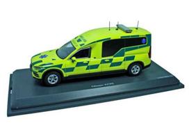 PRE-ORD3R Schuco Modeliukas 1/43 Nilsson XC90 Ambulance (Sweden), yellow/green