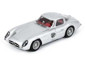 PRE-ORD3R Schuco Modeliukas #S43U00049 1/43 1955 Mercedes Benz 300 SLR Uhlenhaut Coupé, silver