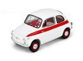 PRE-ORD3R Schuco Modeliukas #S18U00024 1/18 1958 Fiat 500 Sport, white/red