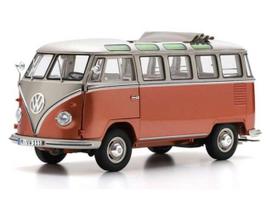PRE-ORD3R Schuco Modeliukas 1/18 Volkswagen T1 Samba, orange/grey