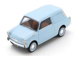 PRE-ORD3R Schuco Modeliukas #S18U00102 1/18 1957 Autobianchi Bianchina Furgoncino, blue
