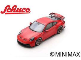 PRE-ORD3R Schuco Modeliukas 1/18 2022 Porsche 911 GT3 (992), guard red