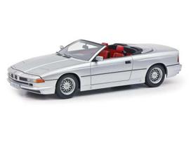 PRE-ORD3R Schuco Modeliukas 1/18 BMW 850 Ci Convertible, silver