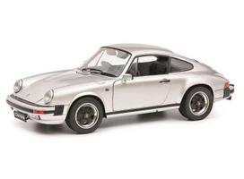 PRE-ORD3R Schuco Modeliukas 1/12 Porsche 911 Carrera Coupe 3.2, silver metallic