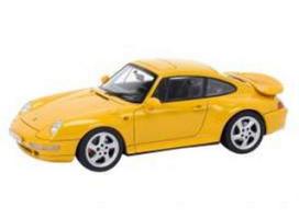 PRE-ORD3R Schuco Modeliukas Porsche 911 Turbo, yellow