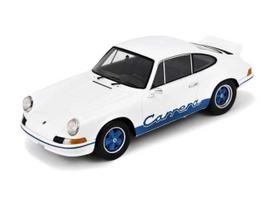 PRE-ORD3R Schuco Modeliukas #S18U00062 1/18 1972 Porsche 911 2.7 RS Presentation, white