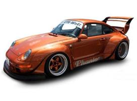 PRE-ORD3R Solido Modeliukas 1/43 2016 Porsche 911 RWB Bodykit, orange