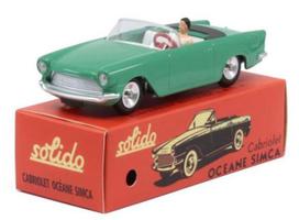 PRE-ORD3R Solido Modeliukas 1/43 Simca Oceane cabrio, green
