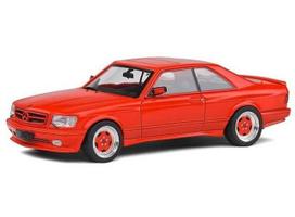 PRE-ORD3R Solido Modeliukas 1/43 1990 Mercedes Benz 560 SEC AMG wide body, red