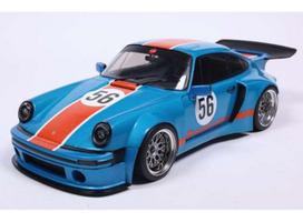 PRE-ORD3R Solido Modeliukas 1/18 2026 Porsche 911 KS-R By Khyzyl Saleem #56, blue/orange