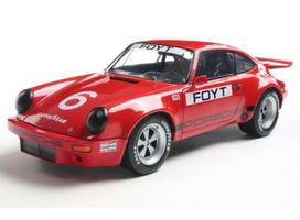 PRE-ORD3R Solido Modeliukas 1/18 1974 Porsche 911 IROC #6 *FOYT* Iroc Daytona, red