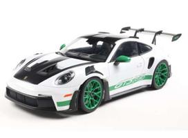 PRE-ORD3R Solido Modeliukas 1/18 2024 Porsche 911 (992) GT3 RS tribute Carrera RS package, white/green
