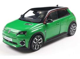 PRE-ORD3R Solido Modeliukas 1/18 2024 Renault 5 E-Tech, green/black