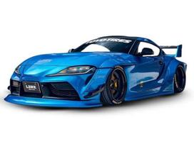 PRE-ORD3R Solido Modeliukas 1/18 2025 Toyota GR Supra Liberty Walk body kit, blue metallic