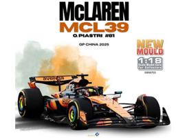 PRE-ORD3R Solido Modeliukas 1/18 2025 McLaren MCL39 #81 Oscar Piastri GP China, orange/black
