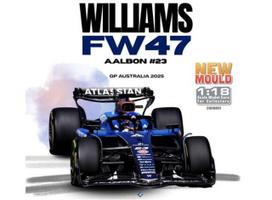 PRE-ORD3R Solido Modeliukas 1/18 2025 Williams FW47 #23 Alex Albon GP Australia Formule 1, blue/black