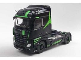 PRE-ORD3R Solido Modeliukas 1/24 2021 Mercedes Benz Actros R5 Italian Collection, black/green