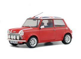 PRE-ORD3R Solido Modeliukas 1/18 1997 Mini Cooper, red with Union Jack on the roof