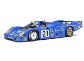 PRE-ORD3R Solido Modeliukas 1/18 1983 Porsche 956 LH #21 Le Mans, blue/white
