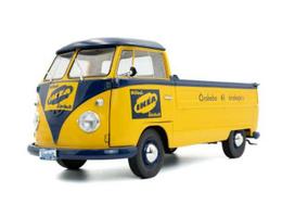 PRE-ORD3R Solido Modeliukas 1/18 1950 Volkswagen T1 Pick Up *Ikea*, yellow/blue