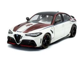 PRE-ORD3R Solido Modeliukas 1/18 2023 Alfa Romeo Giullia GTA-M, white/red