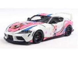 PRE-ORD3R Solido Modeliukas 1/18 2024 Toyota Supra GR Solido Works Itasha, white/pink/blue
