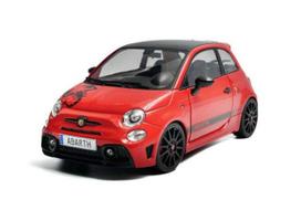 PRE-ORD3R Solido Modeliukas 1/18 2022 Fiat 500 F595 Abarth, red (Rosso Maranello)