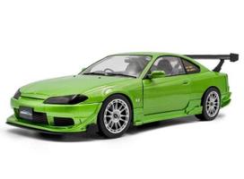 PRE-ORD3R Solido Modeliukas 1/18 1999 Nissan Silvia S15 Spec-R Aero Solido Works, green