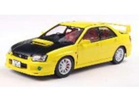 PRE-ORD3R Solido Modeliukas 1/18 2003 Subaru Impreza WRX STI Streetfighters, yellow/black