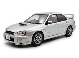 PRE-ORD3R Solido Modeliukas 1/18 2003 Subaru Impreza WRX STI, silver