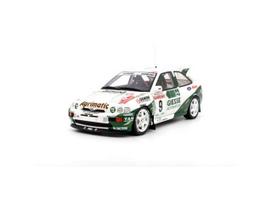 PRE-ORD3R OttOmobile Miniatures Modeliukas 1/18 1994 Ford Escort RS Cosworth Gr. A *Resin series*, white/green