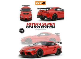 PRE-ORD3R OttOmobile Miniatures Modeliukas 1/18 2023 Toyota Supra GT4 100 Edition *Resin series*, plasma orange