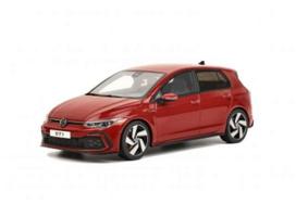 PRE-ORD3R OttOmobile Miniatures Modeliukas 1/18 2021 Volkswagen Golf VIII GTI *Resin series*, red