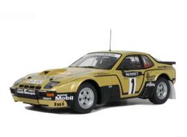 PRE-ORD3R OttOmobile Miniatures Modeliukas 1/18 1981 Porsche 924 Carrera GT Gr.4 *Resin series*, gold
