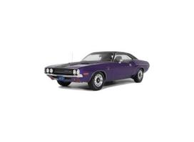 PRE-ORD3R OttOmobile Miniatures Modeliukas 1/12 1970 Dodge Challenger R/T *resin series*, plum crazy