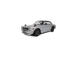 OttOmobile Miniatures Modeliukas 1/12 1971 Nissan Skyline 2000 GT-R (KPGC10), silver 700