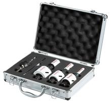 Makita E-12304 EZYCHANGE BI-METALL 6 size core drill set plumbers (19,22,29,38,44,57 mm)