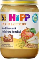 "HiPP" ekologiška obuolių kriaušė su spelta ir pankoliais (6 x 190 g), nuo 6 mėn., su ekologiškais pilno grūdo grūdais ir raminančiomis žolelėmis, tik natūralus vaisių saldumas, geriausia ekologiška kokybė