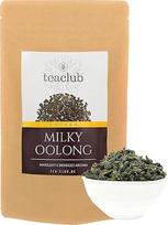 "Milky Oolong" 100 g, "Premium Oolong" žaliosios arbatos arbata, pusiau fermentuota žalioji arbata, "TeaClub" žaliosios arbatos lapeliai