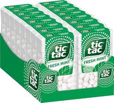 "tic tac Mint" - mėtų skonio dražė - 16 x 54 g pakuotės