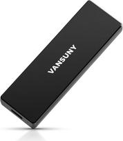 "Vansuny SSD 500GB išorinis kietasis diskas 500GB Skaitymo greitis 1000MB/s Mini nešiojamasis SSD 500GB USB 3.1 C tipo išorinis kietasis diskas, skirtas kompiuteriui / staliniam kompiuteriui / nešiojamajam kompiuteriui / planšetiniams kompiuteriams / išma