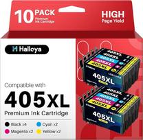 405XL daugkartinė pakuotė, suderinama su Epson 405 XL spausdintuvo kasetėmis, skirtomis Workforce Pro WF-3820 WF-3825 WF-4820 WF-4825 WF-4830 WF-7830 WF-7835 WF-7840 (10 vnt.)